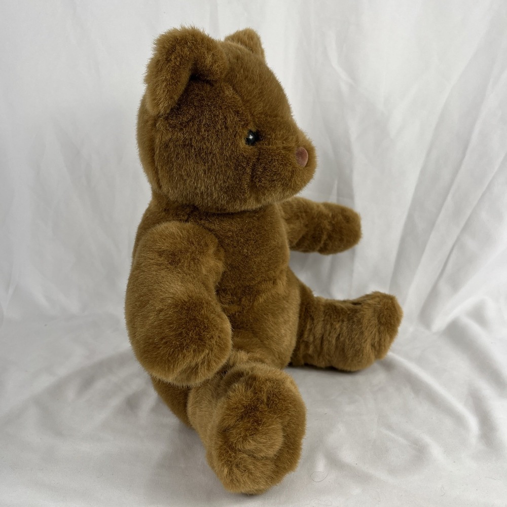 BUILD-A-BEAR Brown Teddy Bear Vintage 1997 Classic‎ Plush Sitting Down EUC BAB - Picture 3 of 9